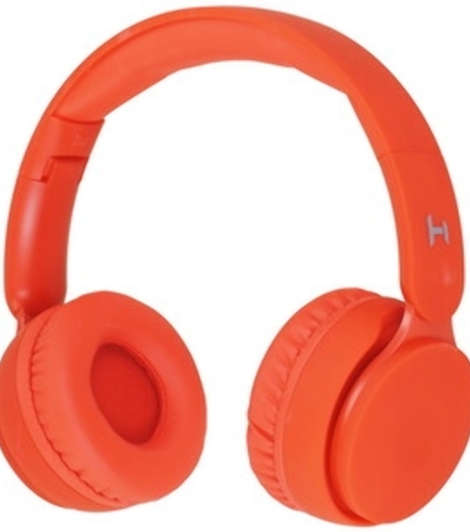 Беспроводные/проводные наушники Harper HB-215 красный, накладные, Bluetooth + проводной, до 5 ч