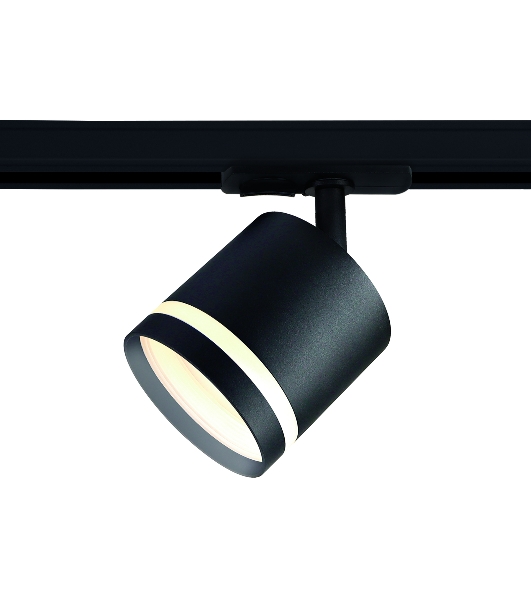 Трековый однофазный светильник Ambrella light GL5372 BK черный GX53 max 12W