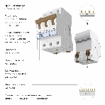 Автоматический выключатель Werkel 3P  40 A  C  6 kА W903P406, фото 1