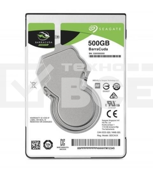 Жесткий диск Seagate HDD 500 Gb  BarraCuda ST500LM034 2.5