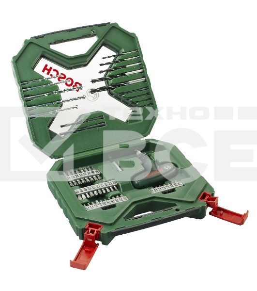 Набор бит и сверл Bosch X-line 54 (2607010610) (54пред.) для шуруповертов/дрелей
