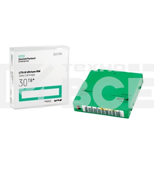 Картридж HPE Q2078A LTO-8 Ultrium 30TB RW Data