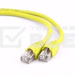 Патч-корд FTP Cablexpert кат.6, 10м, литой, многожильный (жёлтый), фото3