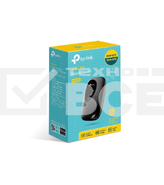 Маршрутизатор TP-LINK M7200 LTE-Advanced Мобильный Wi-Fi роутер