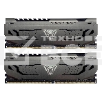 Оперативная память Patriot Viper Steel, DDR4, 16GB (2x8 GB), 3000 MHz, CL16, радиатор, чёрный, фото 1