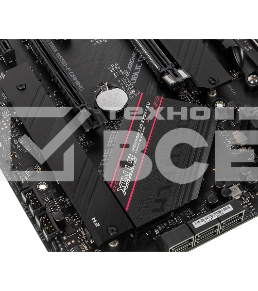 Материнская плата ASUS ROG STRIX B550-F GAMING, AM4, AMD B550, 4xDDR4, 6xSATA, 2xM.2, 1xPCI-E 3.0 x16, 1xPCI-E 4.0 x16, 3xPCI-E x1, 1xDP, 1xHDMI, 1x 2.5Gb LAN, 1xUSB 3.2 Gen 2, 4xUSB 3.2 Gen 1, 2xUSB 2.0, 5x3.5 мм, 7.1, ATX