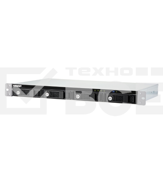 Полка расширения сетевого хранилища без дисков channel QNAP DAS TR-004U 4-Bay 2.5/3.5 SATA  Type-C USB 3.1 Gen 1 (5 Gb/s )  Direct Attached Storage with Hardware RAID. W/o rail kit RAIL-B02