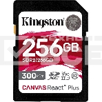Флеш карта SDXC 256Gb Class10 Kingston SDR2/256Gb Canvas React Plus w/o adapter, фото2