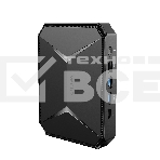 Компьютер Chuwi HeroBox Intel N-series N100(0.8Ghz)/8192Mb/256SSDGb/Int:Intel UHD Graphics 600/BT/WiFi/war 1y/0.59kg/Black/Win11Home + BT5.2/USB3.0*2, USB2.0*2/HDMI 2.0 *1 (4K 60Hz)/VGA*1/M.2*2, 2280, MAX 1TB, PCIE & SATA3/Type-C*1/Ear, фото 1