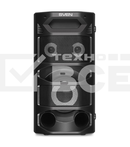 Мобильные колонки Sven PS-670 2.0 чёрные 2x32.5W  Bluetooth
