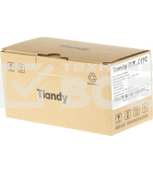 Камера видеонаблюдения IP Tiandy AK TC-C321N I3/E/Y/4mm 4-4мм цв. корп.:белый
