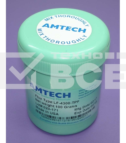 Флюс Amtech LF-4300-TPF 100g.