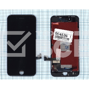 Дисплей для iPhone 8 в сборе с тачскрином (AAA) черный