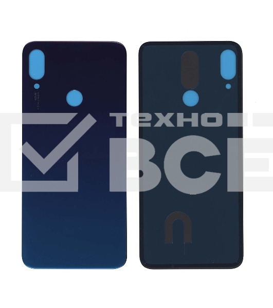 Задняя крышка для Xiaomi Redmi Note 7 Pro голубая