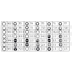 Набор инструментов 45 в 1 Kaisi UD 4501-A, фото2