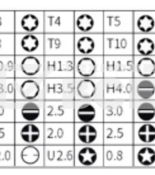 Набор инструментов 45 в 1 Kaisi UD 4501-A