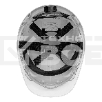 Каска защитная ударопр.«Форвард» (К-05),ABS/PC,комплект со встроен.очк.ОЧК-05 Форвард,белая Denzel, фото13