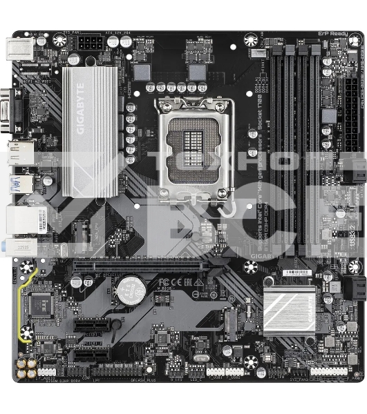 Материнская плата Gigabyte B760M D3HP DDR5, LGA 1700, Intel B760, 4xDDR5, 4xSATA, 2xM.2, 1xPCIe 4.0 x16, 1xPCIe x1, 1xHDMI, 1xVGA, 1xDP, 1x 1Gb LAN, 3xUSB-A 3.2 Gen 1, 2xUSB-A 2.0, 3x3.5 мм, 7.1, mATX
