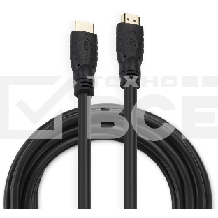 Кабель аудио-видео Buro BU-HDMI-v1.4-5M-FF HDMI (m)/HDMI (m) 5м. феррит.кольца черный