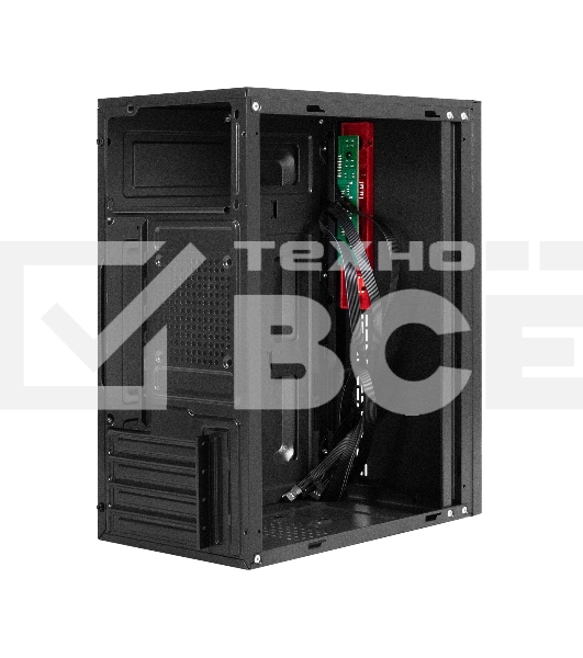 Корпус Minitower ExeGate BAA-403 (mATX, без БП, 2*USB, HD Audio, черный)