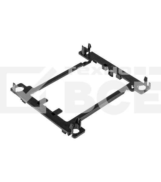 Кулер+направляющая планка ExeGate ESNK-P0068AP4.PWM.2U.3647.Cu + BKT-0126 (Al+Cu, 2U, 4 тепл. трубки, LGA3647, Square, TDP 205W, PWM, 2100-6800RPM, 2 ball bearing, 4pin, 52db, 430г, на винтах, с термопастой, в комплекте с направляющей планкой (back plate 