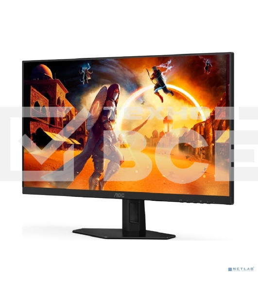 Монитор 27' AOC Gaming 27G4XE IPS 1920x1080, 180 Гц, 1 мс, 16:9, 300 кд/м2, 2xHDMI, 1хDP, 1x3.5 мм, черный/темно-серый