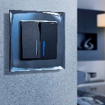 Рамка на 1 пост (черный) W0011208, фото5
