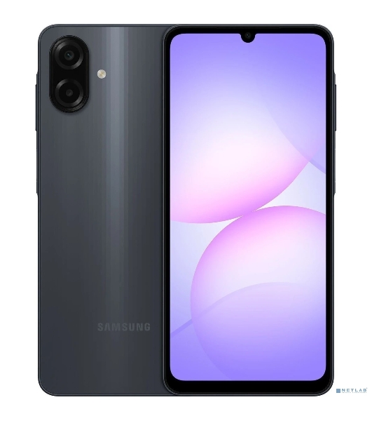 Смартфон Samsung Galaxy A07 4/128Gb, черный