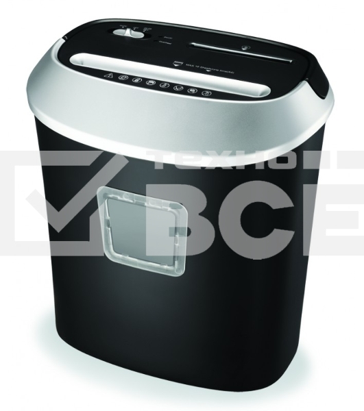 Шредер Office Kit S50 4x35 (секр.P-4)/фрагменты/10лист./21лтр./скобы/пл.карты/CD