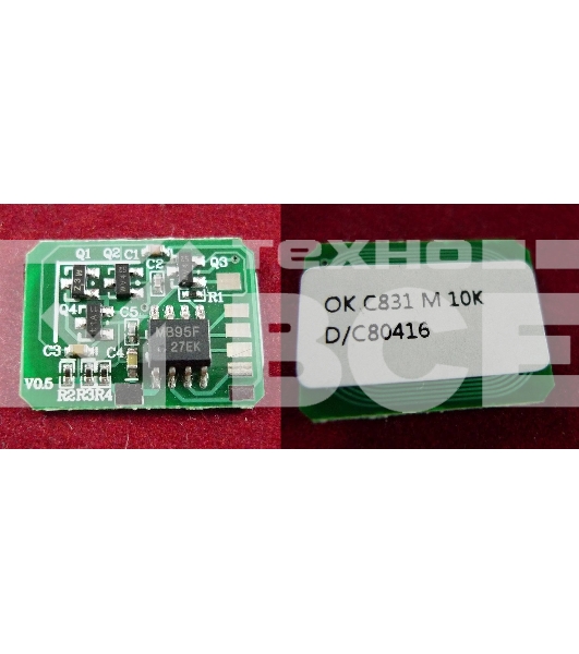 Чип ELP для OKI C831/841, Magenta, 10K (44844506) (ELP Imaging)