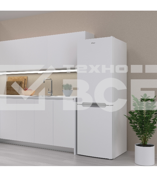 Холодильник Candy CCRN 6180W белый двухкамерный 227/106 л морозилка снизу, No Frost