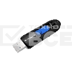 Флешка USB Transcend JetFlash 790 (TS128GJF790K), 128Gb, USB 3.0, R/W 90/40, черный/синий, фото11