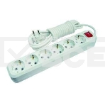 Удлинитель Makel MGP234 6гн 5 м с\з вкл., фото 1
