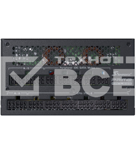 Блок питания Seasonic ATX 700W PRIME Fanless TX-700 80 PLUS titanium 24+2x(4+4) pin APFC 10xSATA Cab Manag RTL