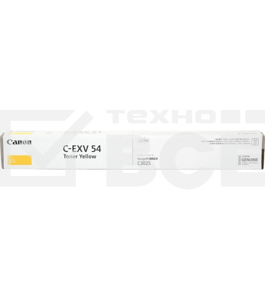 Картридж лазерный Canon C-EXV54Y (1397C002) желтый (8 500 стр.) для Canon imageRUNNER C3226i/C3025i/C3025/C3125i