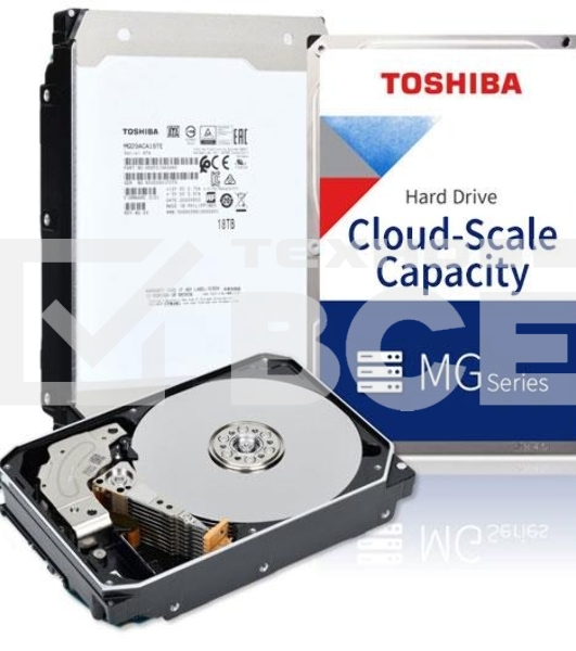 Жесткий диск Toshiba HDD  SATA 18Tb 3.5