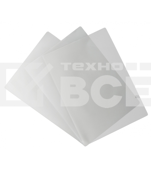 Пленка для ламинирования Silwerhof 125мкм A4 (100шт) глянцевая 216x303мм (4410021)