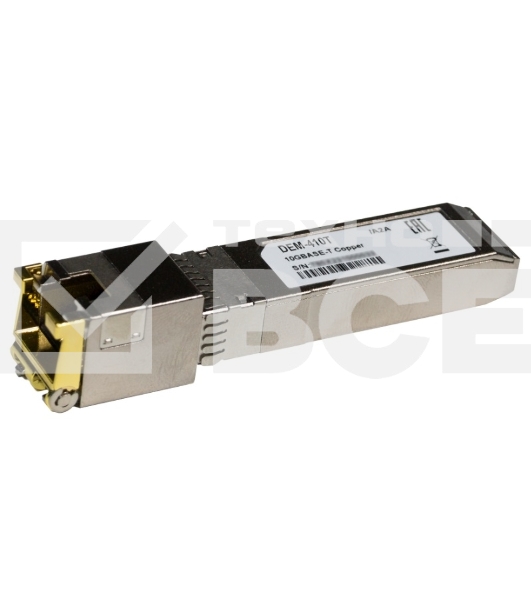 Трансивер D-Link 410T/A2A SFP+ с 1 портом 10GBase-T (до 80 м)