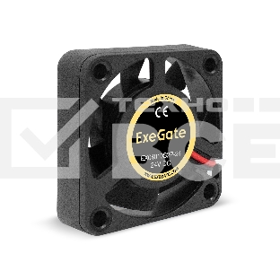 Вентилятор для корпуса ExeGate EX04010S2P-24 черный, 40 мм, 7500 об/мин, 35.5 дБ, 2 pin