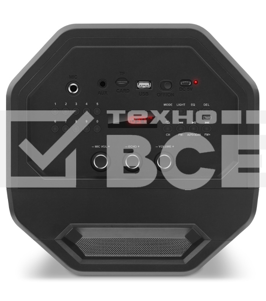 Мобильные колонки Sven PS-670 2.0 чёрные 2x32.5W  Bluetooth