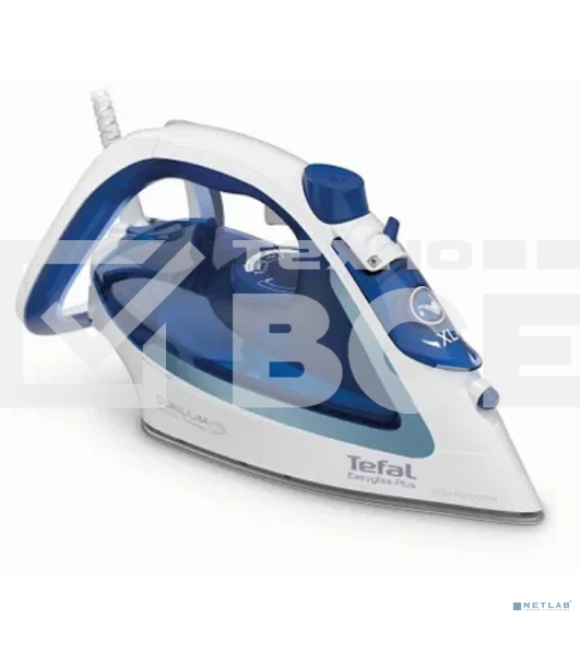 Утюг Tefal FV5715E0, 2200Вт, голубой/белый