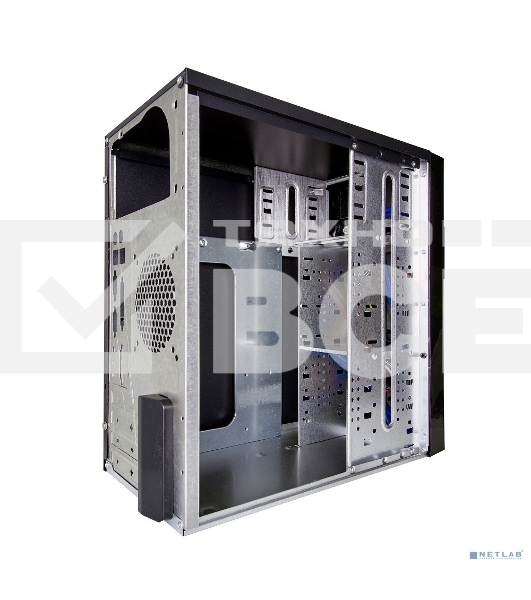Компьютерный корпус Exegate EX277436RUS Minitower MA-371X Black, mATX <UN450, 120mm> 2*USB+2*USB3.0, Audio