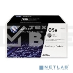 Картридж лазерный комплект HP CE505D черный для LJ P2055/P2035/P2050 (2 упак. х 2300 стр.), фото4