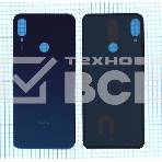 Задняя крышка для Xiaomi Redmi Note 7 Pro голубая, фото 1