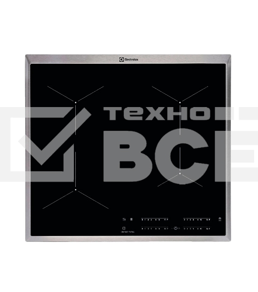 Индукционная варочная поверхность Electrolux EIT60443X черный