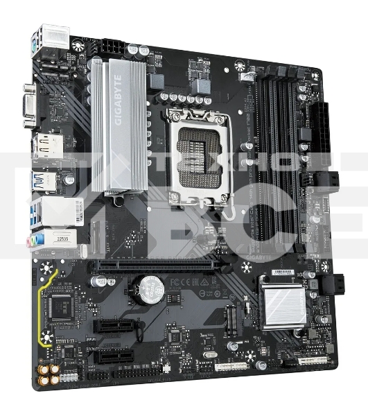 Материнская плата Gigabyte B760M D3HP DDR5, LGA 1700, Intel B760, 4xDDR5, 4xSATA, 2xM.2, 1xPCIe 4.0 x16, 1xPCIe x1, 1xHDMI, 1xVGA, 1xDP, 1x 1Gb LAN, 3xUSB-A 3.2 Gen 1, 2xUSB-A 2.0, 3x3.5 мм, 7.1, mATX