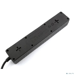 Сетевой фильтр 5bites GARDA SP3B-518 3S, 3x0.75 мм2, 1.8 м, черный, фото 1