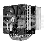 Кулер для процессора/ Thermalright Royal Knight 120 (4-pin PWM, 156mm, Ni/Cu, 6x6mm, 2x120mm, 80.45CFM/56.36CFM, 29.4dBA/28.4dBA, 2150RPM/1900RPM, S: 1200, 1700, 1851, 2011, 2066, 115X, AM4, AM5, black), фото5