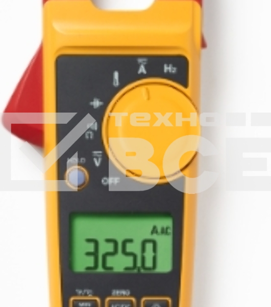 Клещи FLUKE 325  цифровая 600мА  желтый, красный, черный 0,283кг