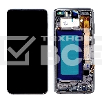 Дисплей для Samsung Galaxy S10 Plus SM-G975F в сборе с тачскрином и рамкой TFT черный (без сканера), фото2